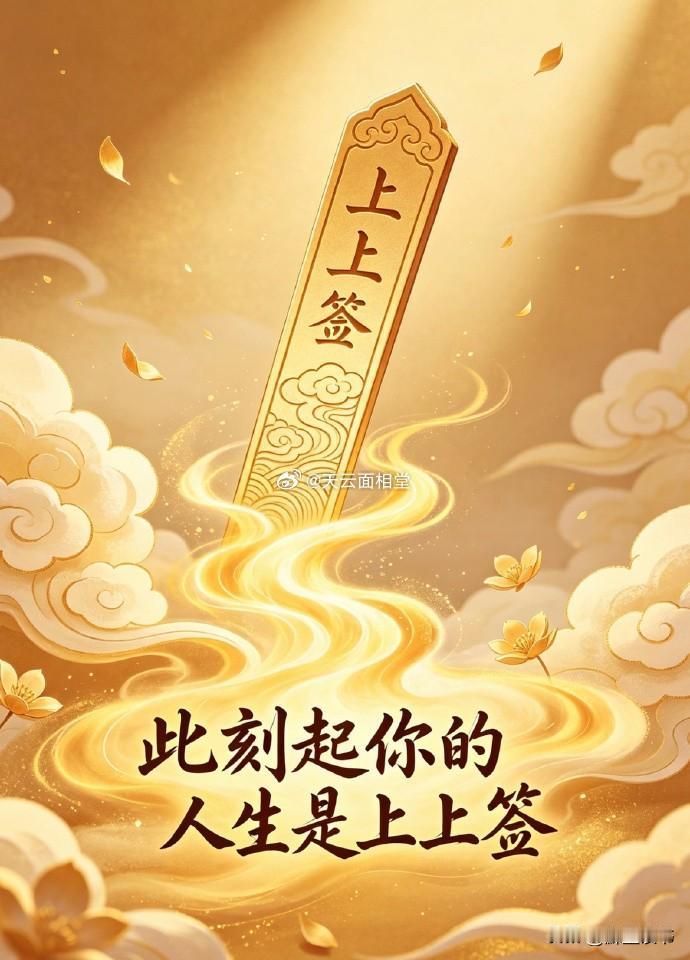每天默念：我是一个福气满满的人，我会遇到很多好事情的
 
生活从来都不是一帆风顺