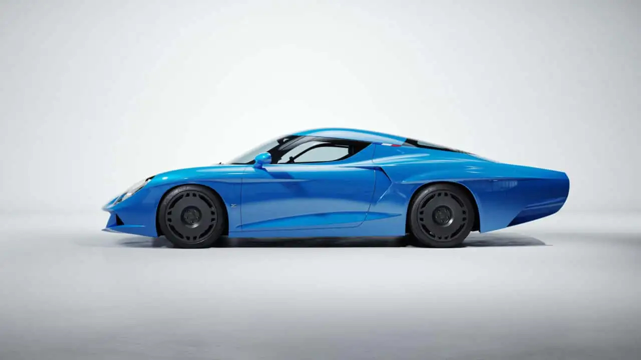 Zagato AGTZ，一款基于Alpine A110打造的跑车，效仿（或者说是