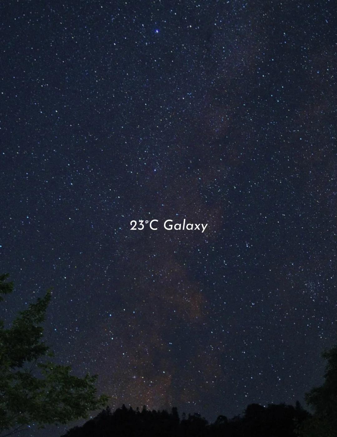 23°C夏夜｜萤火虫退场，星空接棒🌌
萤火虫季刚刚收尾，但鸡冠山的夜晚丝毫没有