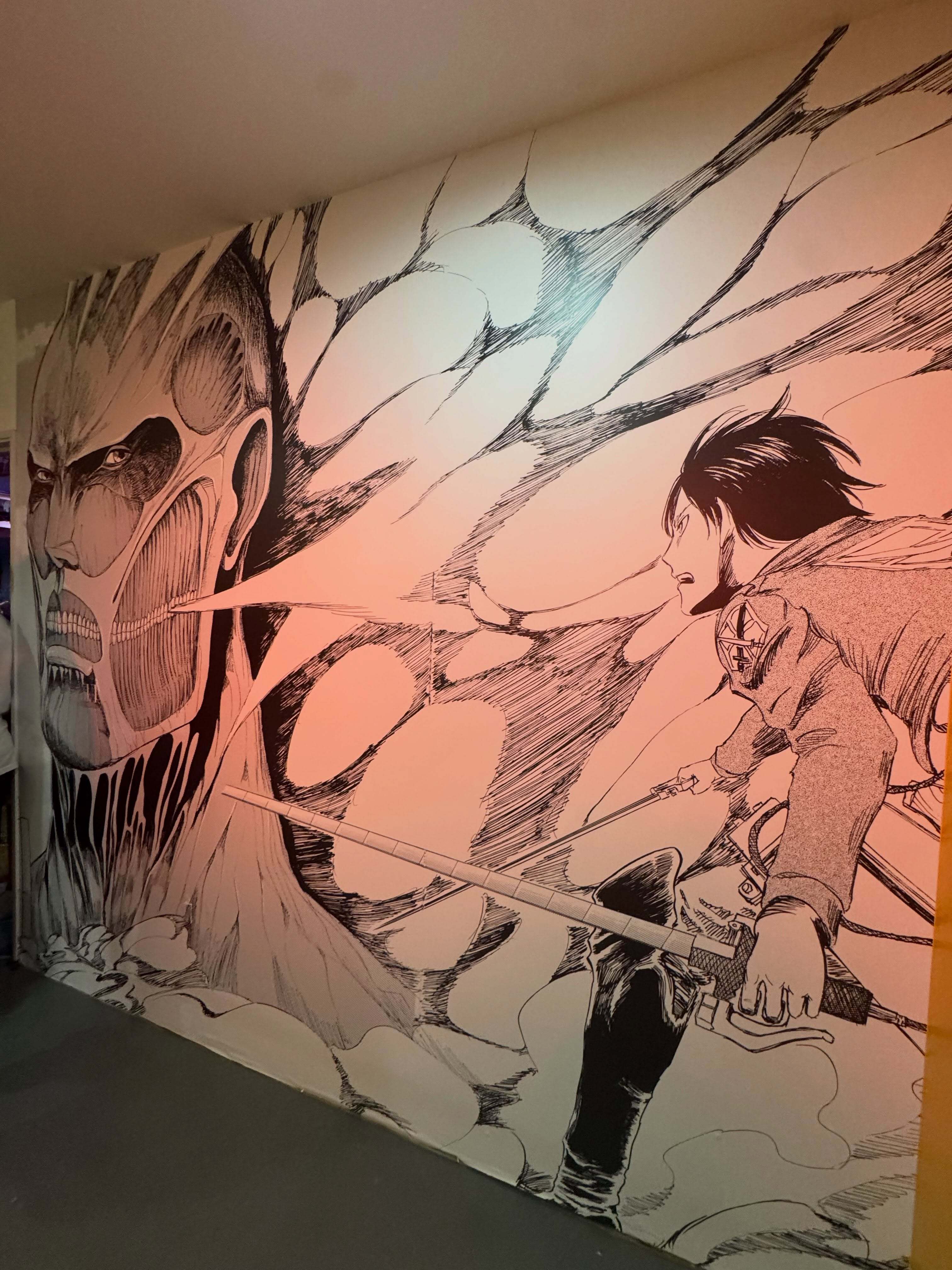 进击的巨人 讲谈社株式会社沉浸式快闪活动  「KODANSHA HOUSE 20