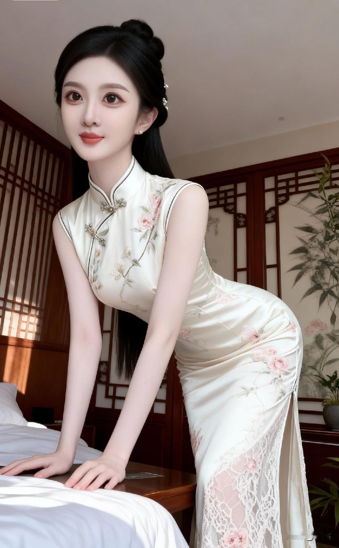 优雅旗袍，东方韵味，尽显古典美