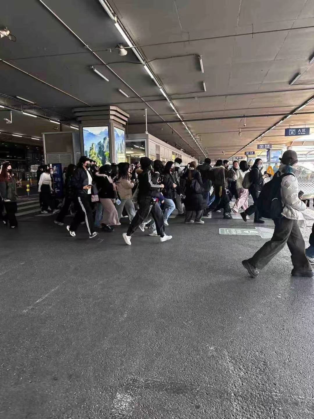 知道会很挤 没想到会这么吓人🤣就一个小老代 别把他挤坏了就这样了还一直提醒大家