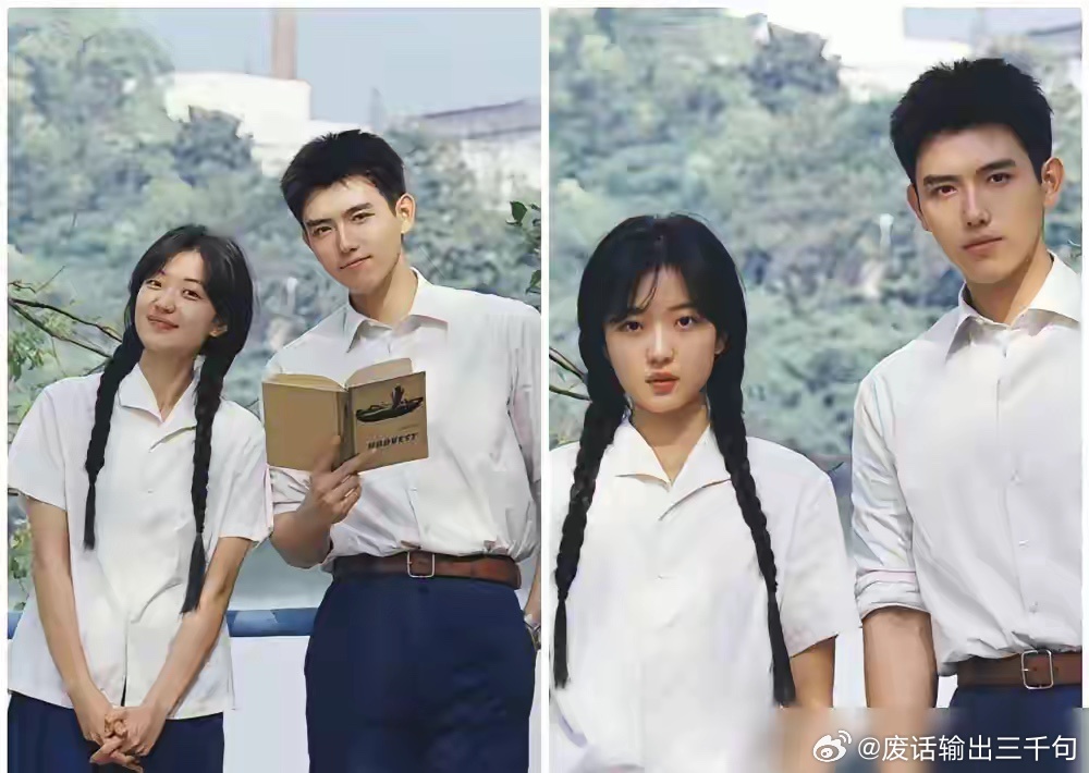 孙千的身体，真是太诚实了。 宣传活动上，跟黄景瑜站一起，中间像隔了道墙，全程零交