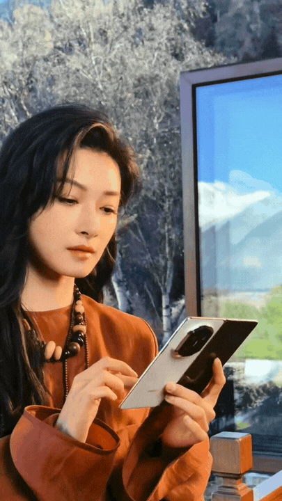 万茜好明媚的一张脸刷到万茜上城士雪山大片 直接心动！每一帧都像电影截图，而这些质