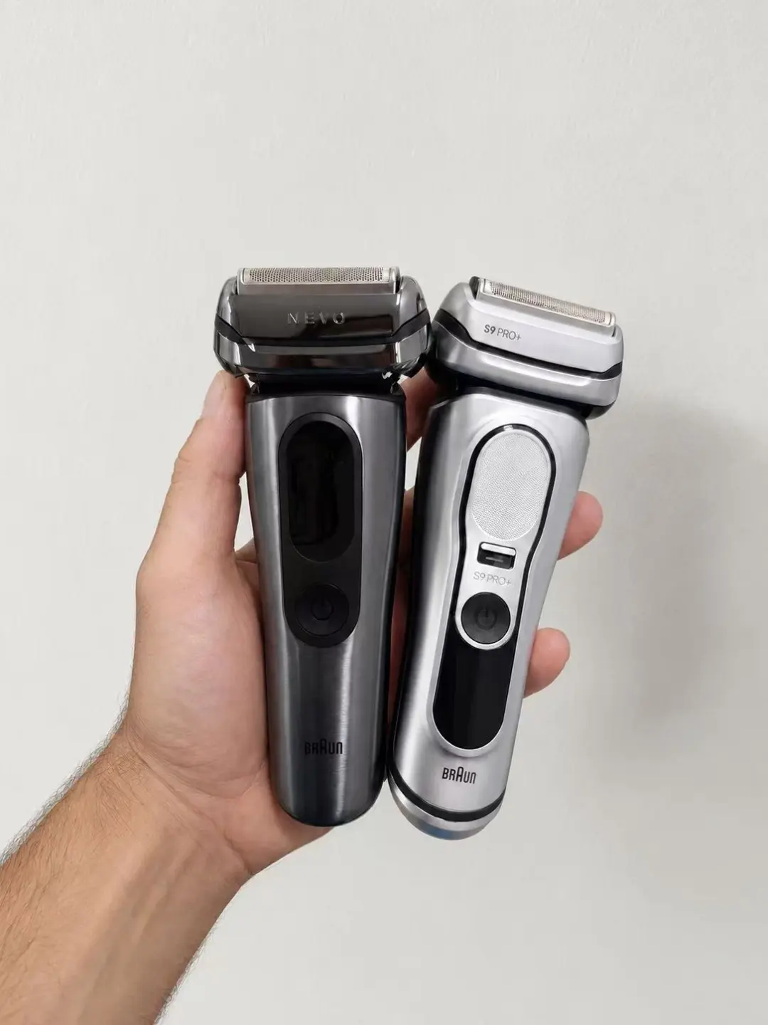 博朗无界剃须刀和9系的区别直观对比一下