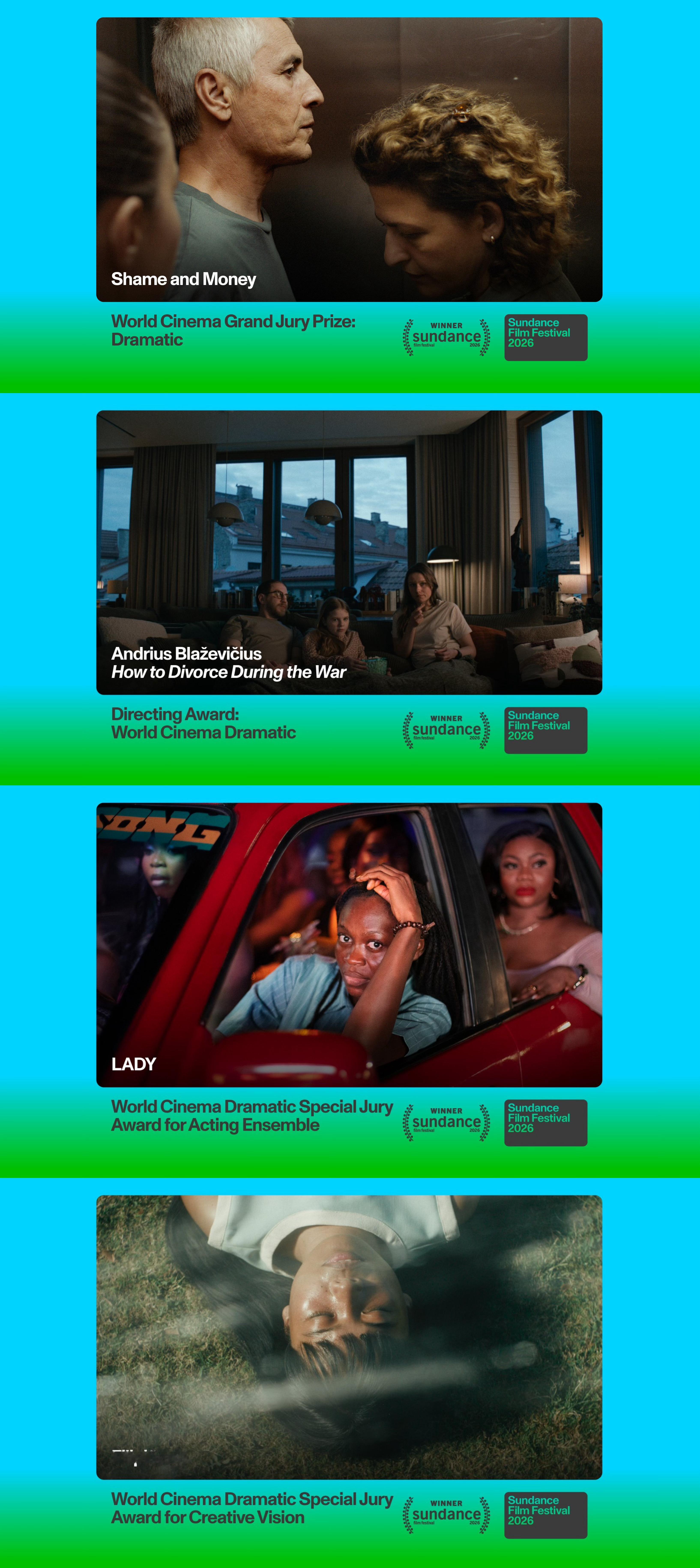 第42届圣丹斯电影节发布获奖名单，嘉玛·陈和查宁·塔图姆主演的新片《约瑟芬》获得