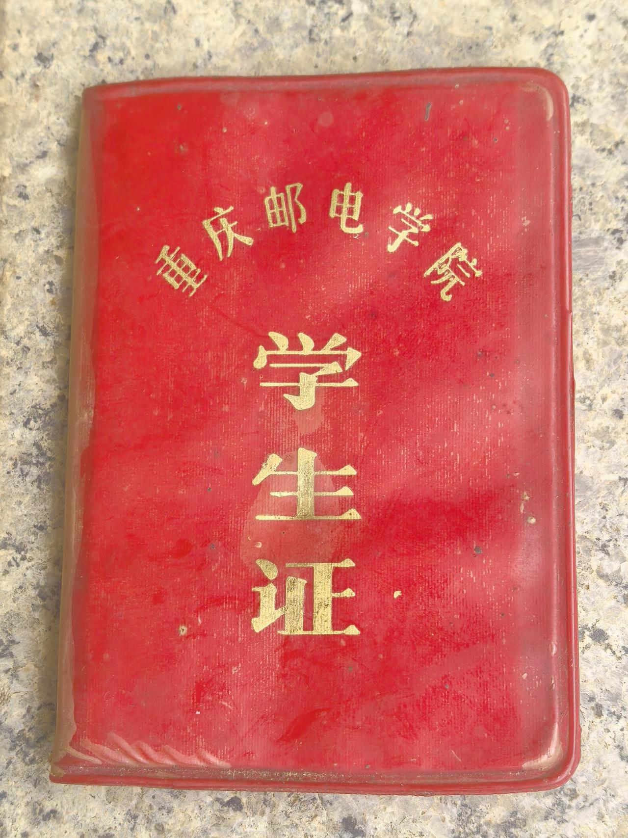 翻到这本老旧的学生证，钢印早已模糊得像个梦。可就在这一刹那，光阴轰然倒流——那些