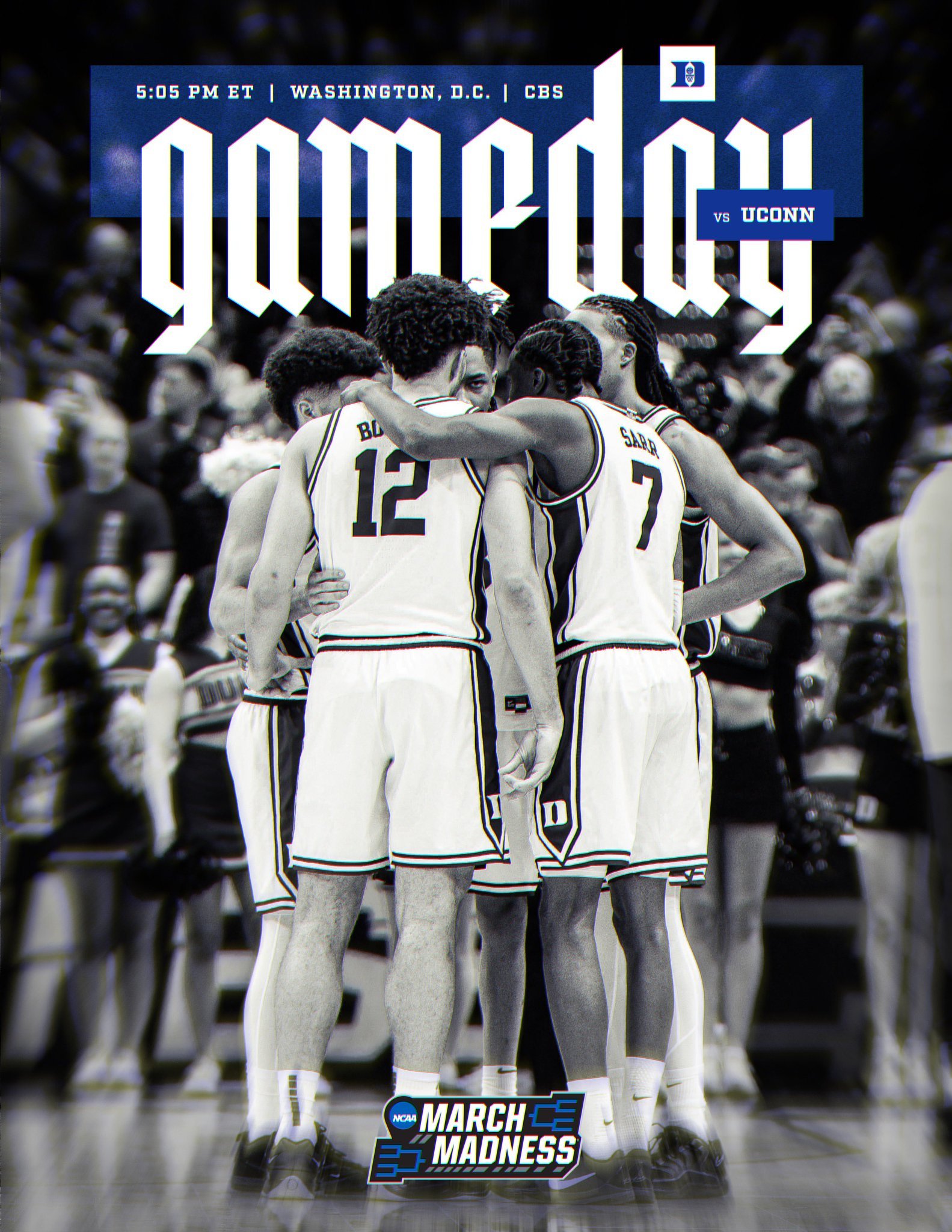 杜克男篮  明天凌晨5∶05对阵康涅狄格大学！ 