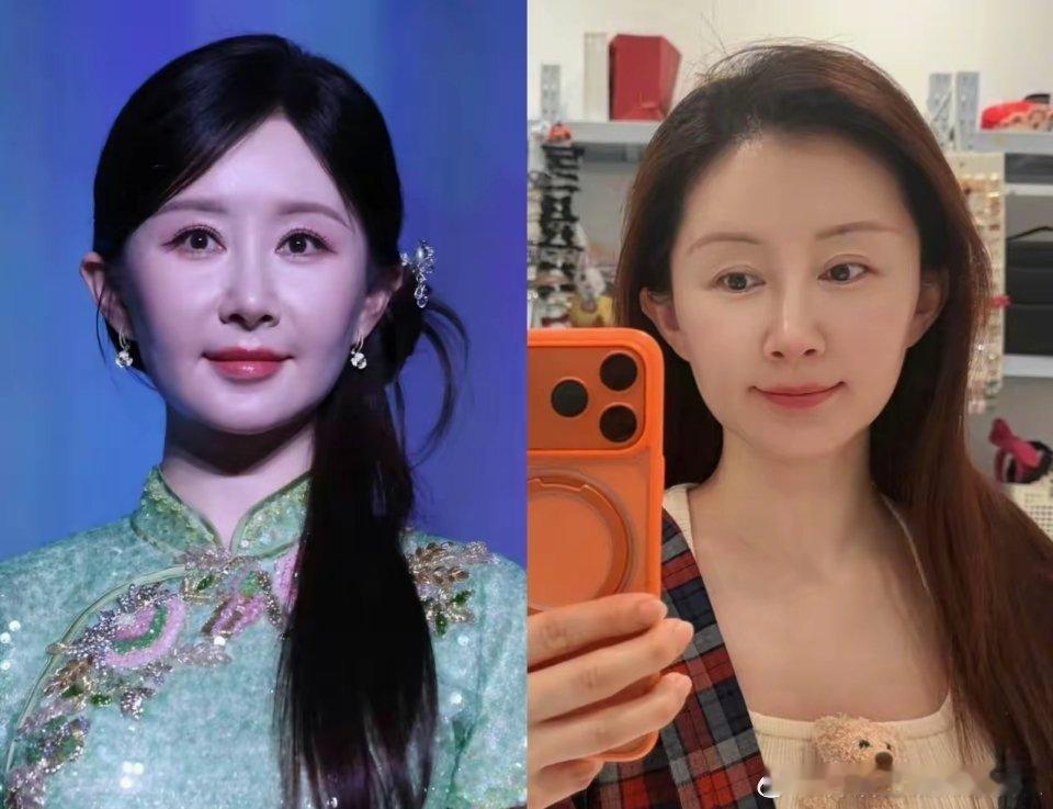 舒畅出来辟谣了，不说自己整没整，直接发了一张自己的素颜照，看起来和活动现场完全是