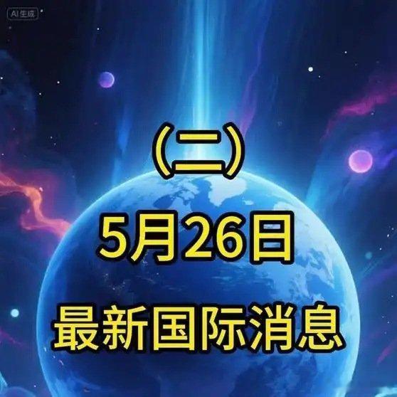 《最新国际消息5月26日凌晨最新国际消息（二）》播放量：346作者：月枕川网页链
