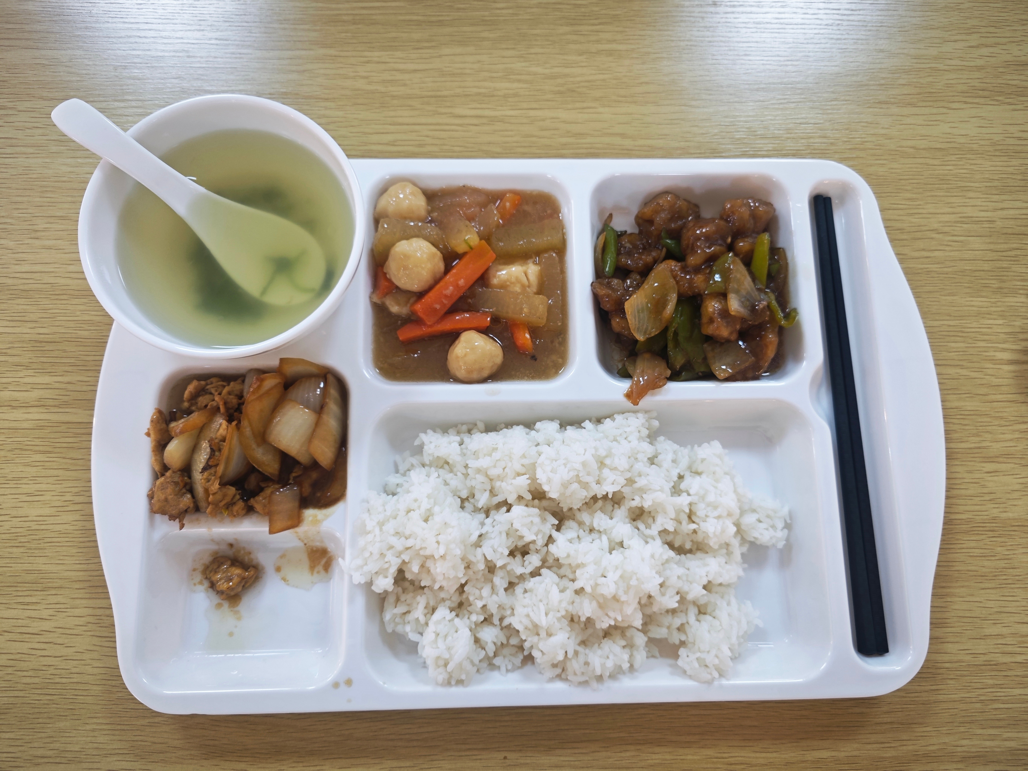 连续吃了18天的食堂终于落幕了 