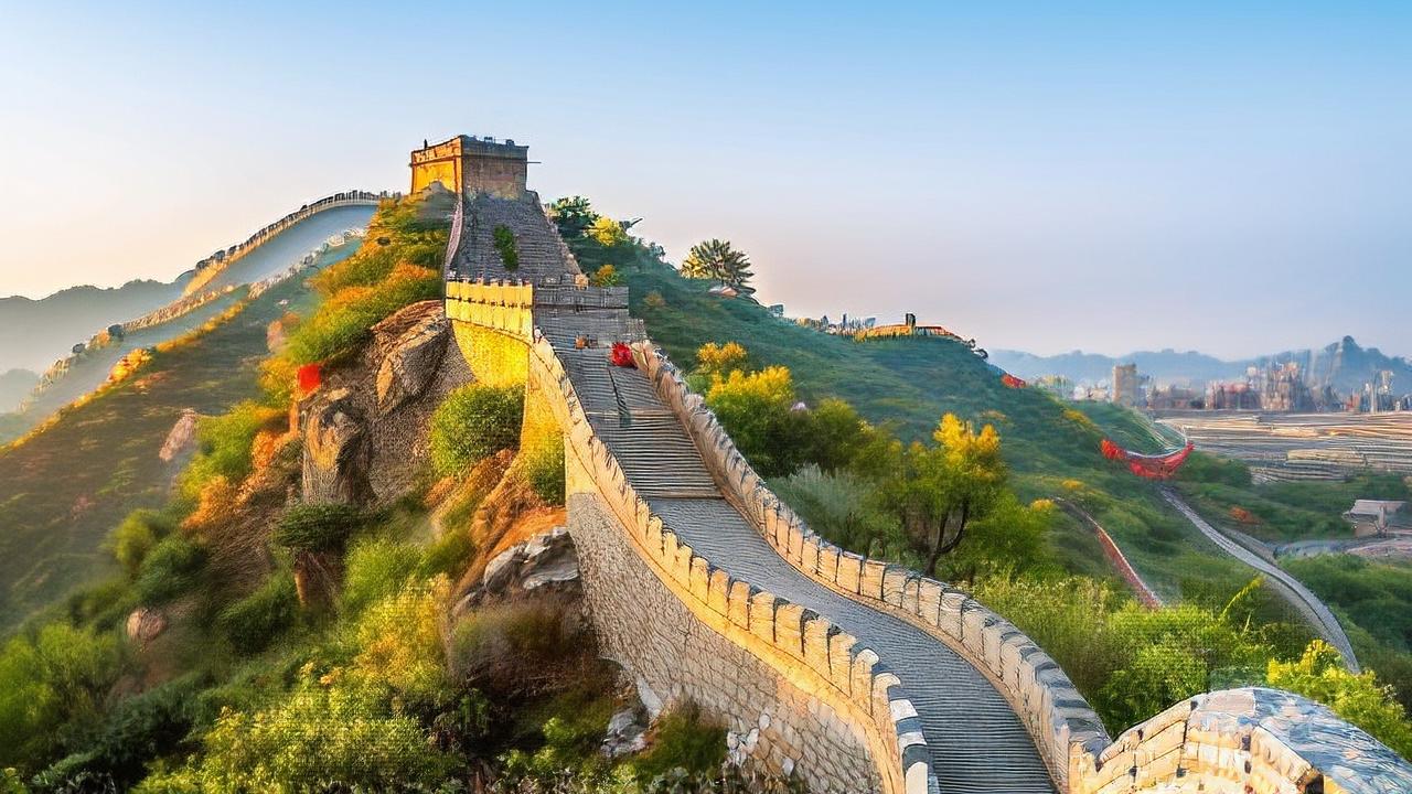 长城吸引中外游客，核心在于其独一无二的工程体量与精神符号价值。作为人类史上最宏大