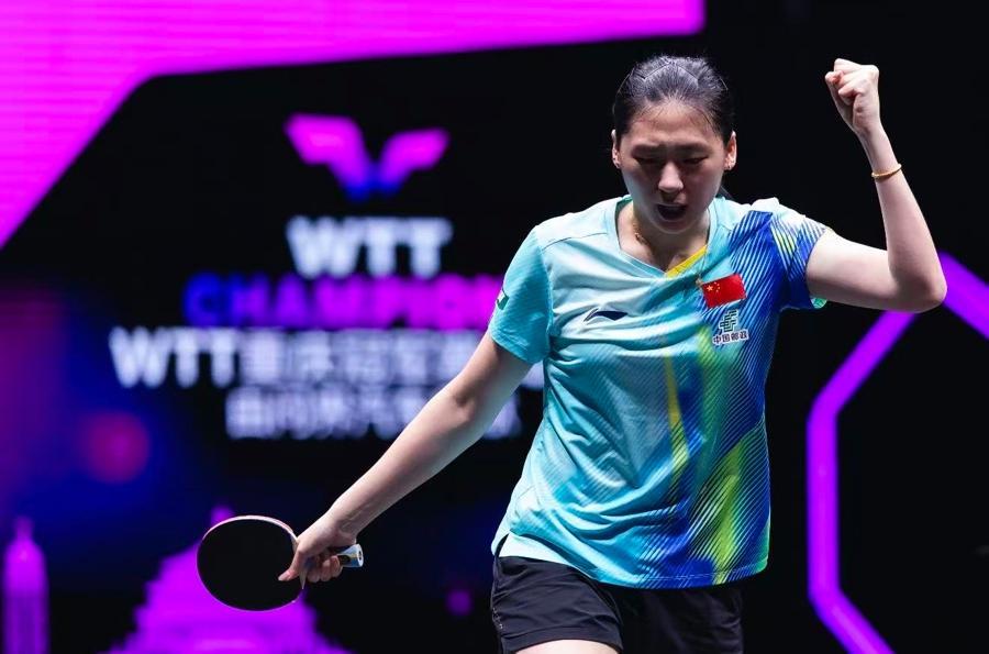 今天WTT重庆冠军赛两场女单1/4决赛，是中日新生代力量的大对决!陈熠、石洵瑶能