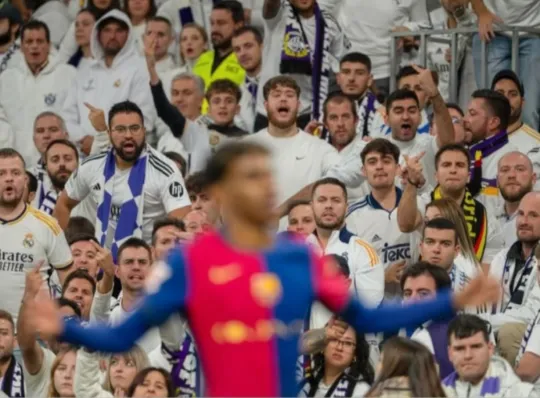 3天2次挑衅皇马！18岁亚马尔与8万人为敌