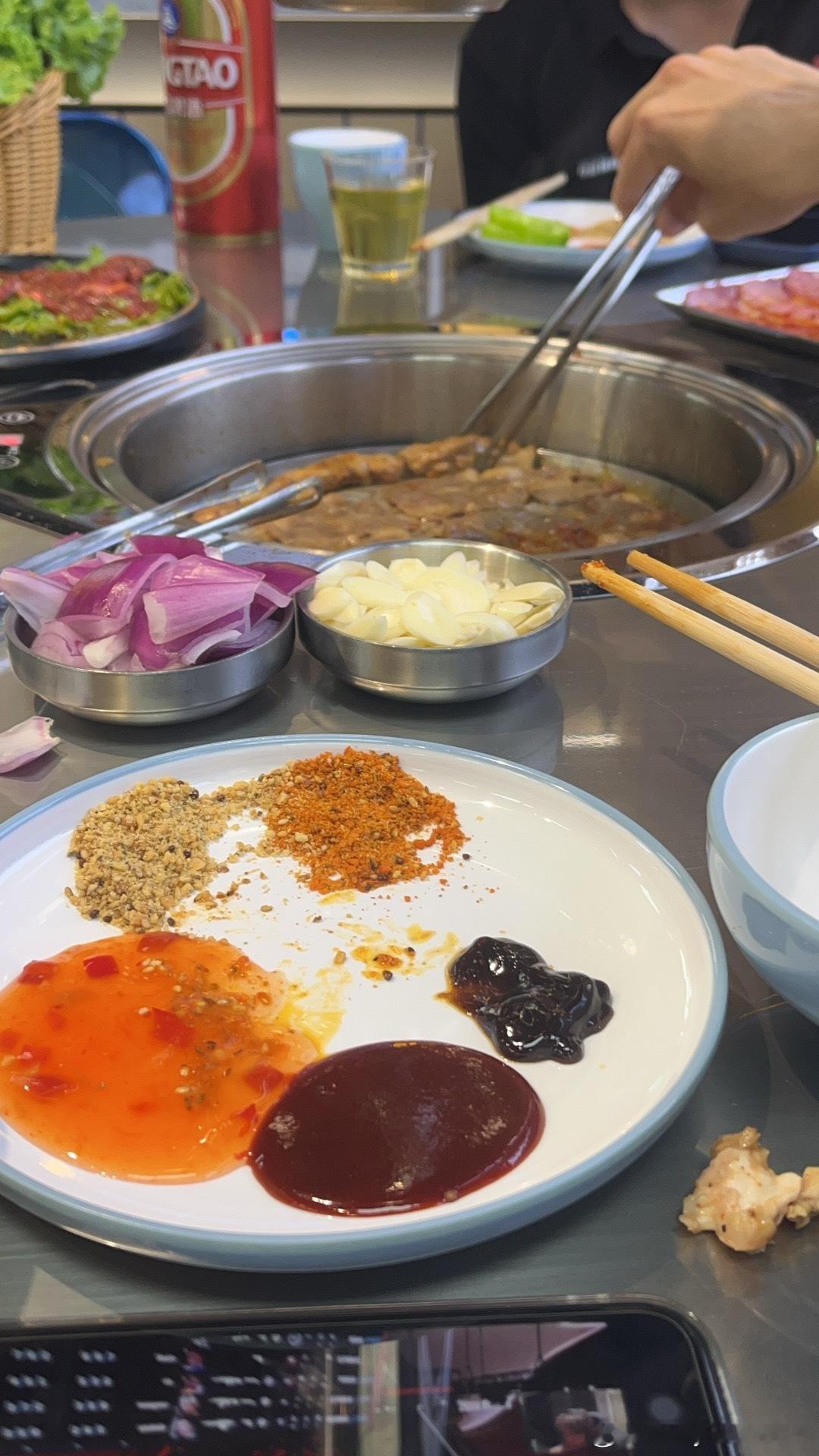 自己烤肉还不如去吃烧烤