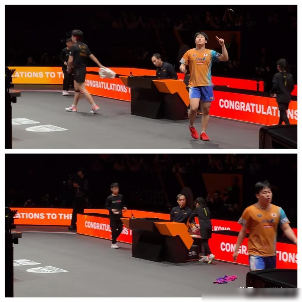 松岛辉空气的哭了。

松岛辉空不是气他输给了王楚钦，是气在他状态这么好，王楚钦状