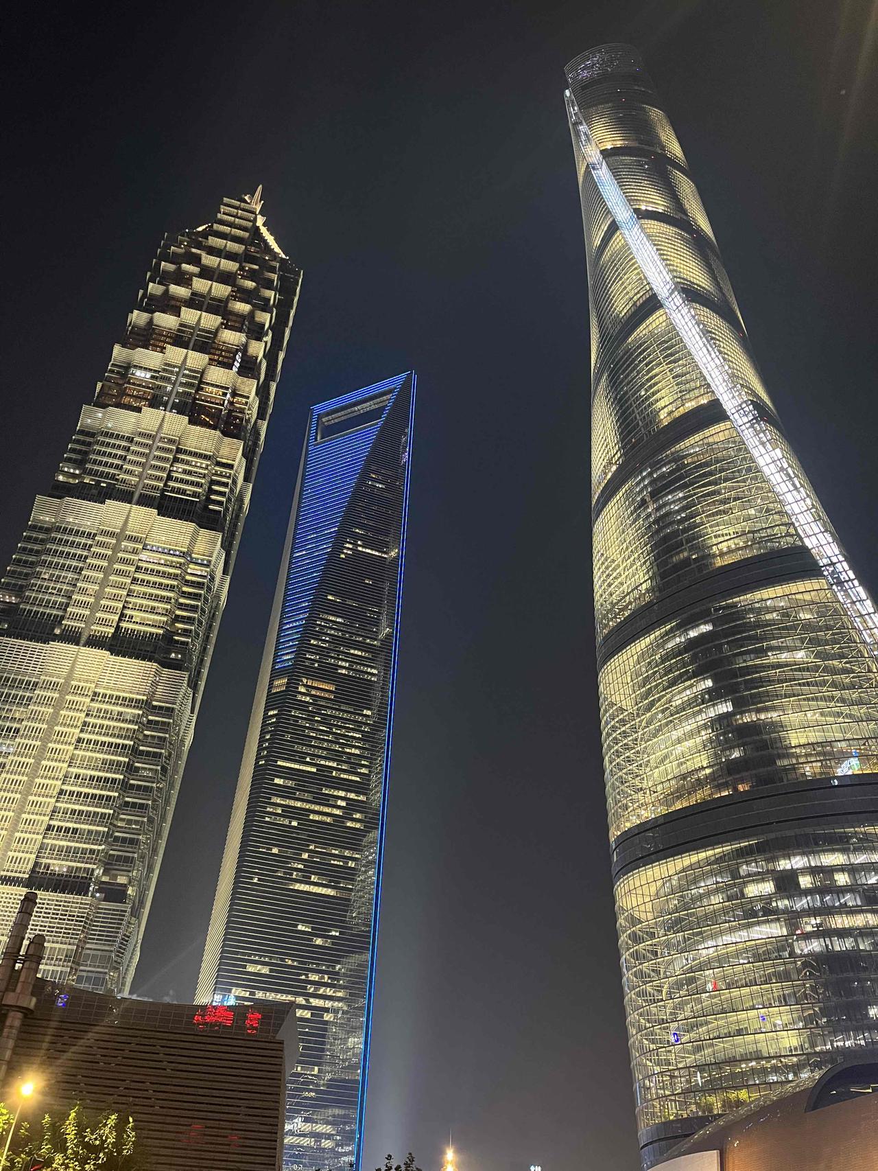 上海陆家嘴“三件套”上海 魔都上海 上海三件套上海旅游