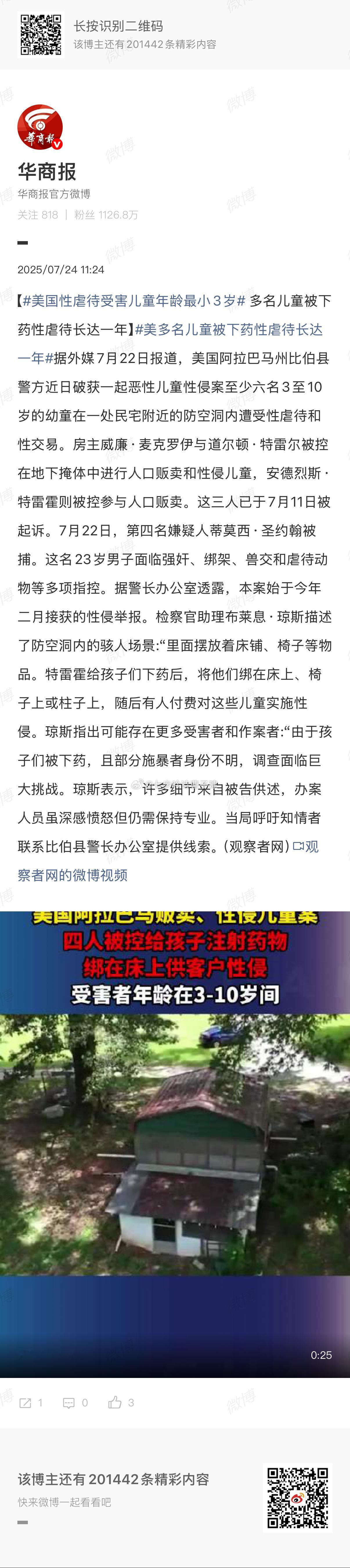 美多名儿童被下药性虐待长达一年兽交……这是中文吗[二哈][二哈][二哈] ​​​