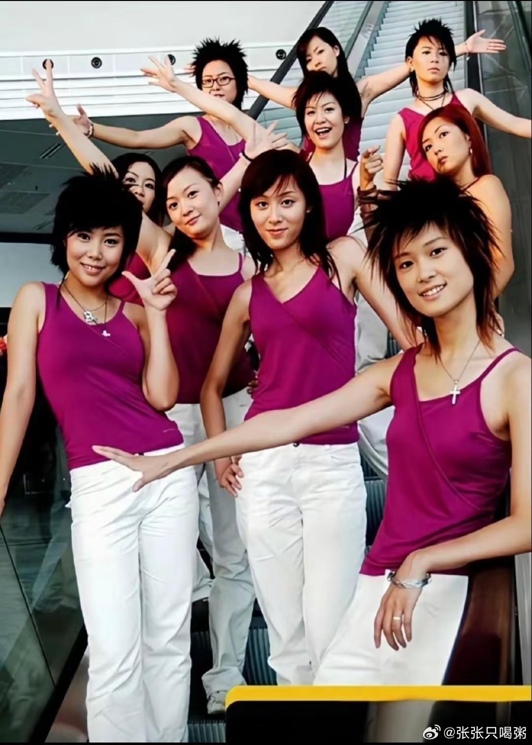 突然看到这张图！天哪这是20年前的超级女声，你当时觉得谁好看？ 