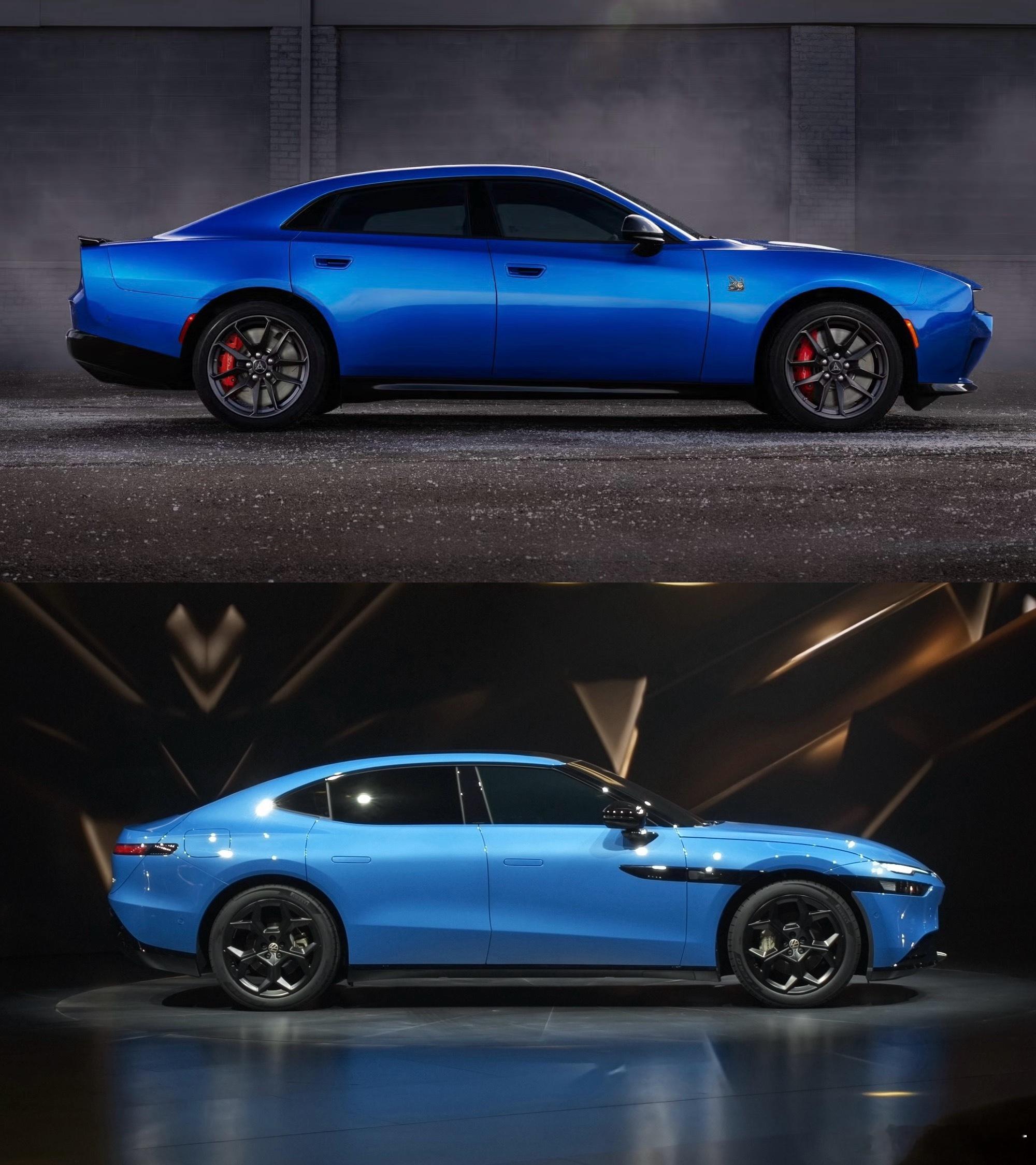 卧槽，一汽大众这个与众 09 真的太帅了。和道奇 Charger 一样的电动肌肉