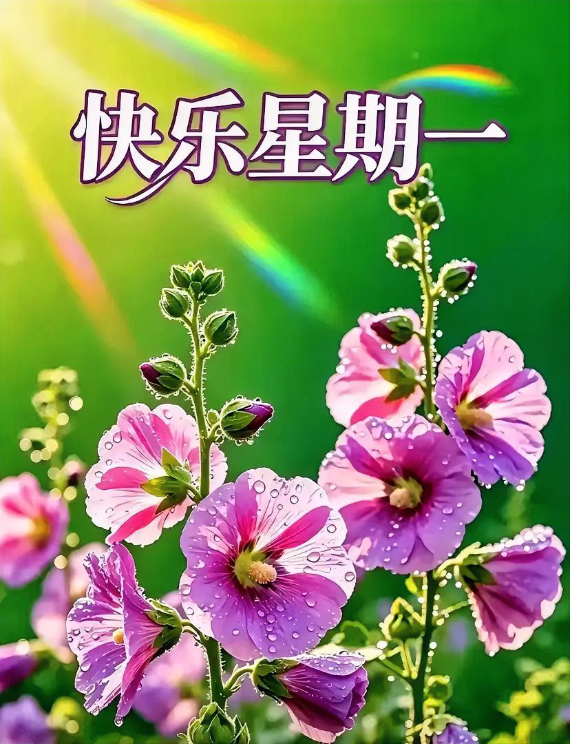 彩虹邂逅露珠，粉色花朵悄然绽放。快乐周一，将这份清新治愈藏于心底！
晒图大赛
早