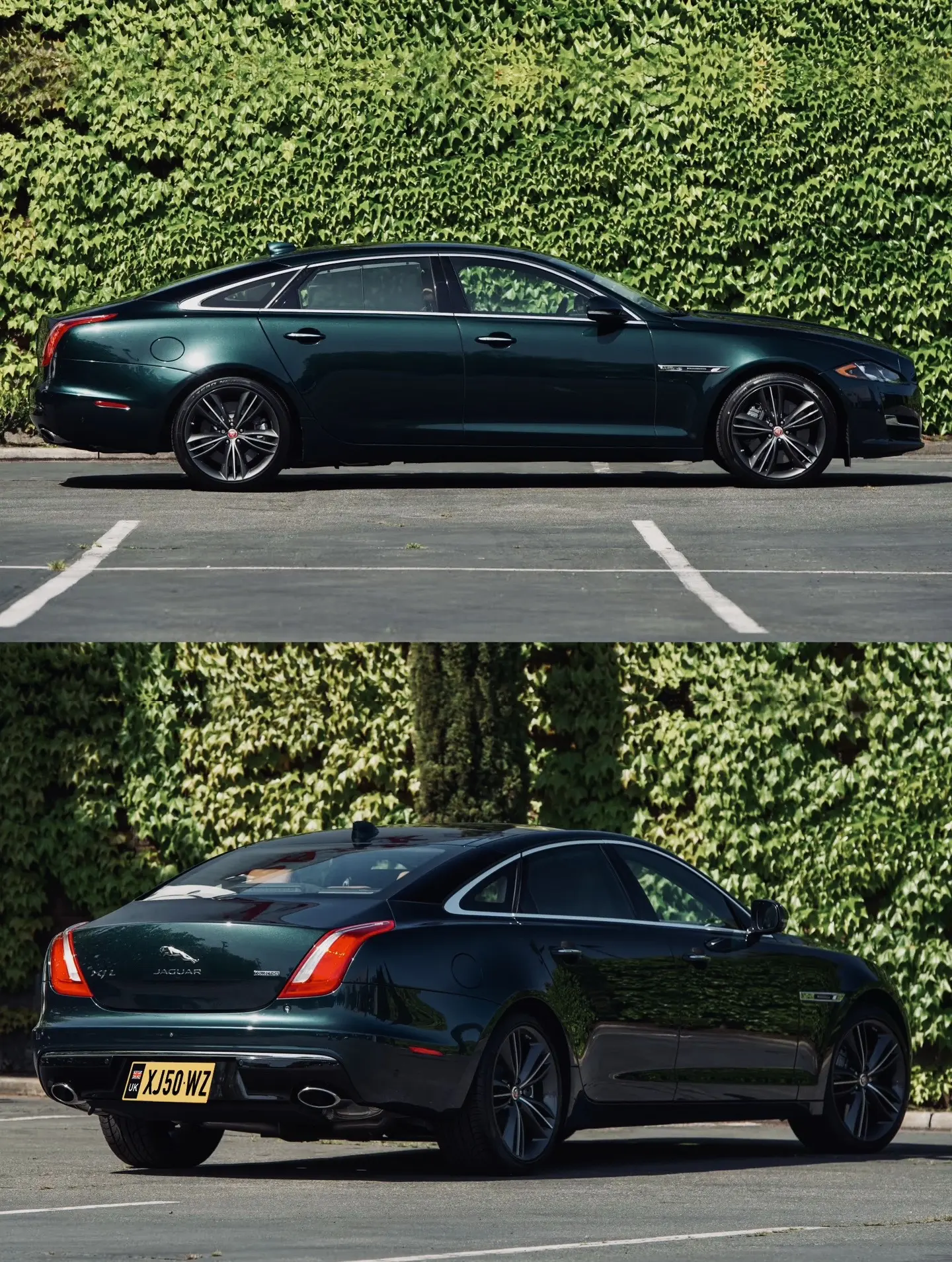 Green Jaguar XJ限量款之一。