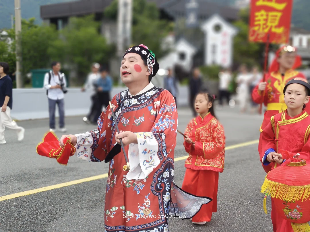 vivoS60 元气版小拍几张传统婚礼，新娘四川大凉山人，嫁到安徽绩溪...