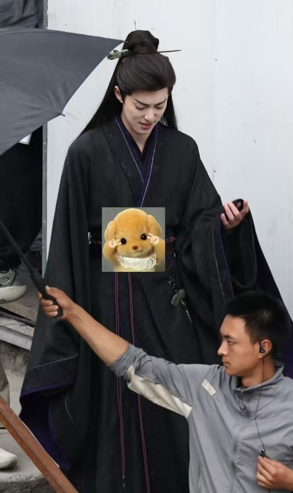 王鹤棣谢景行 黑衣墨发，太好看了！ 