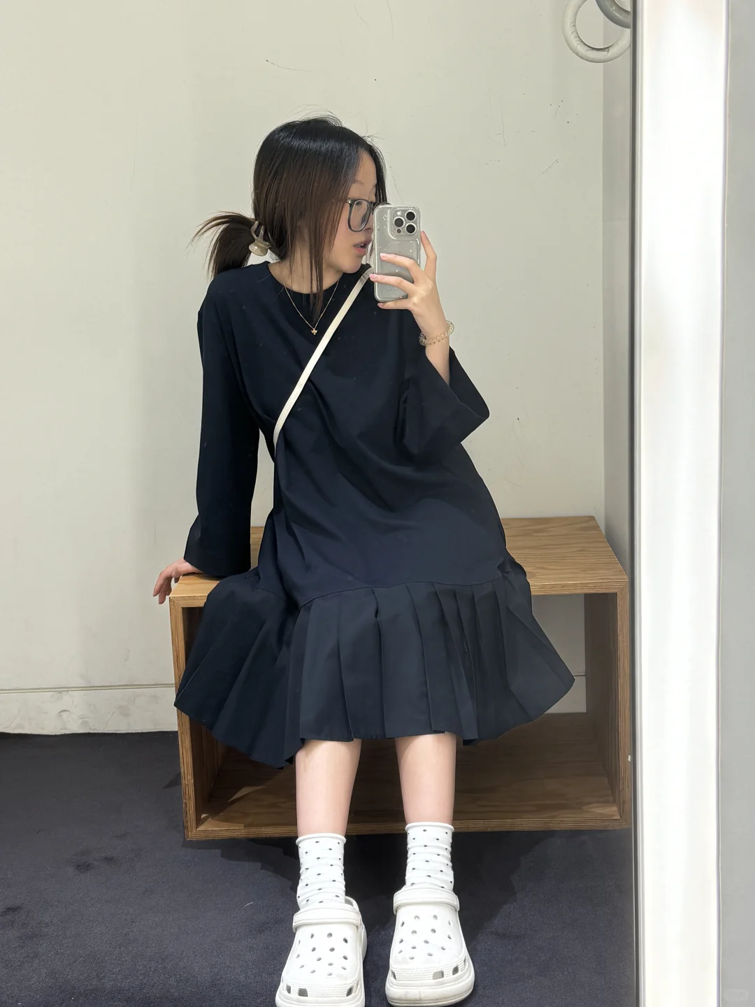COS新款｜百褶娃娃衫裙🧚