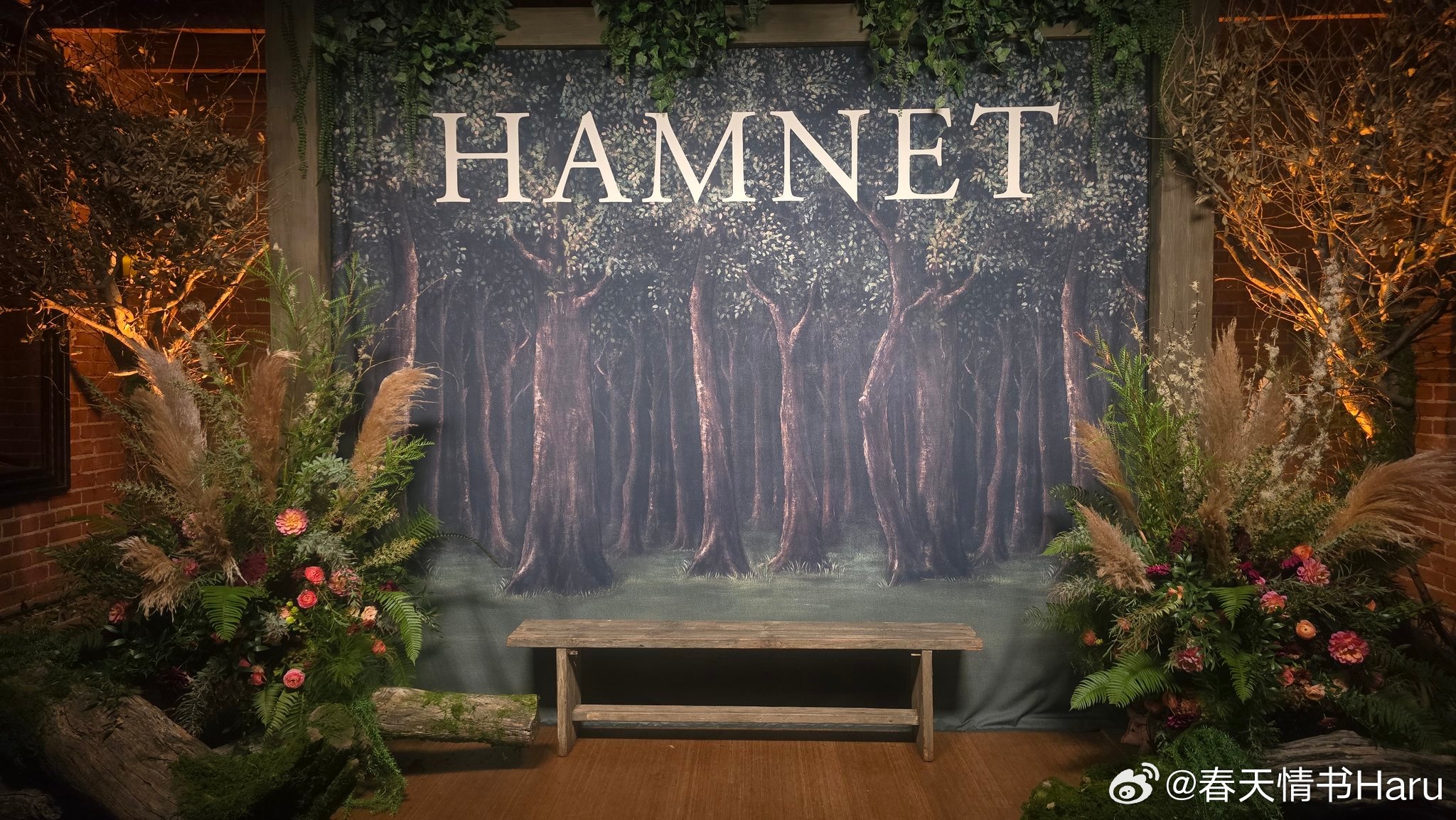 《哈姆奈特》在洛杉矶开设的快闪集市 