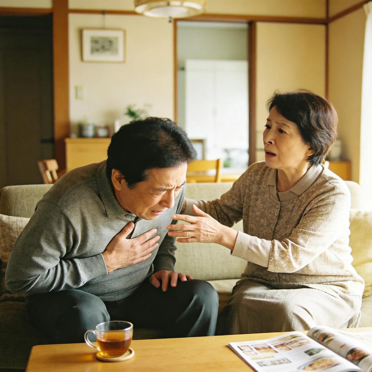 夫妻聊天时，丈夫突然心梗离世，一句话还没说完就走了
 
昨天刷到一条消息，看得我