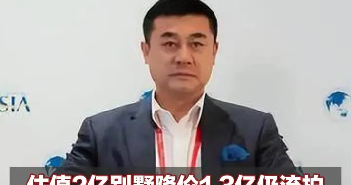 估值2亿别墅降价1.3亿仍流拍 两块百达翡丽腕表5553万元拍出 昔日深圳“黑老大”从保安做到A股公