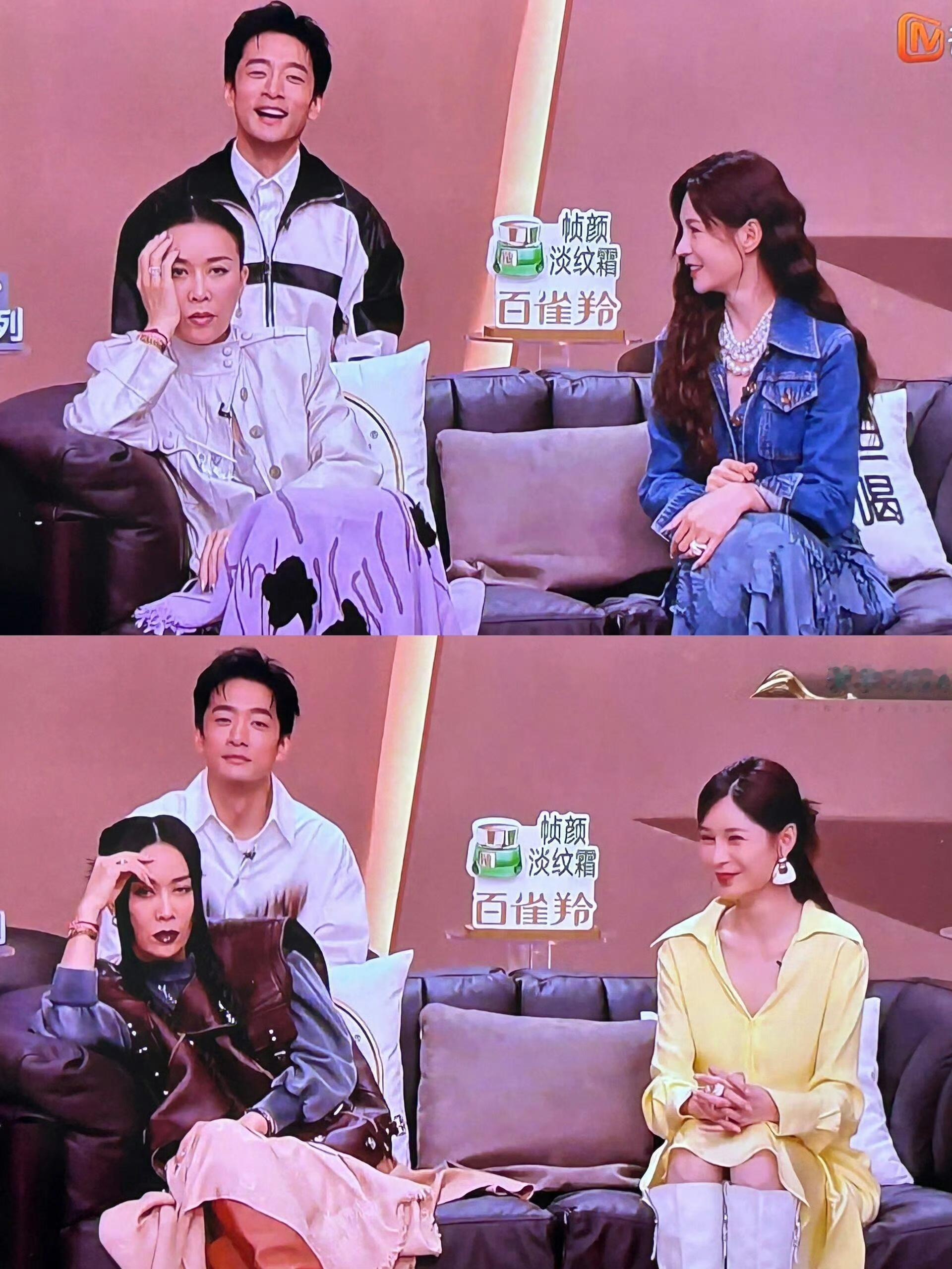 #那英后台表情##那英歌手后台表情#那英《歌手》后台表情，[抱一抱][抱一抱][