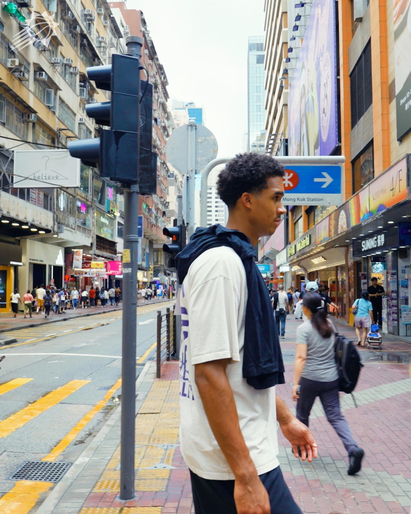 Ryan和Oso走遍中国香港街头！🤩我们的两位球员在NBA中国赛2025 前夕