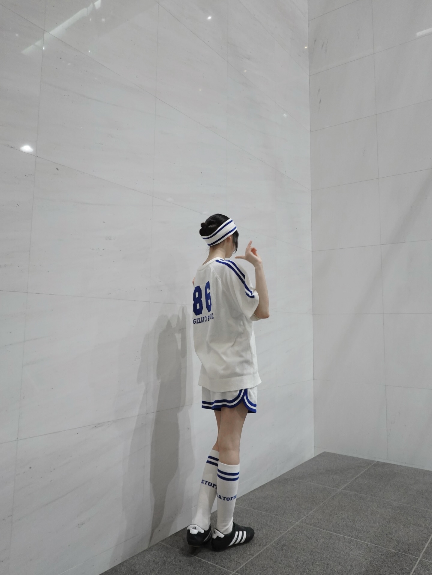 宮地すみれ🦥「ぱじゃま~サッカーユニぽくてかわいい」sumiregram