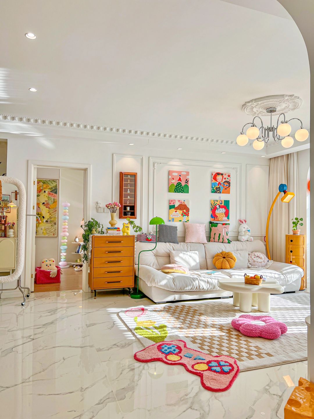 我妈说，得多有童心🥳才能装出这么可爱的家