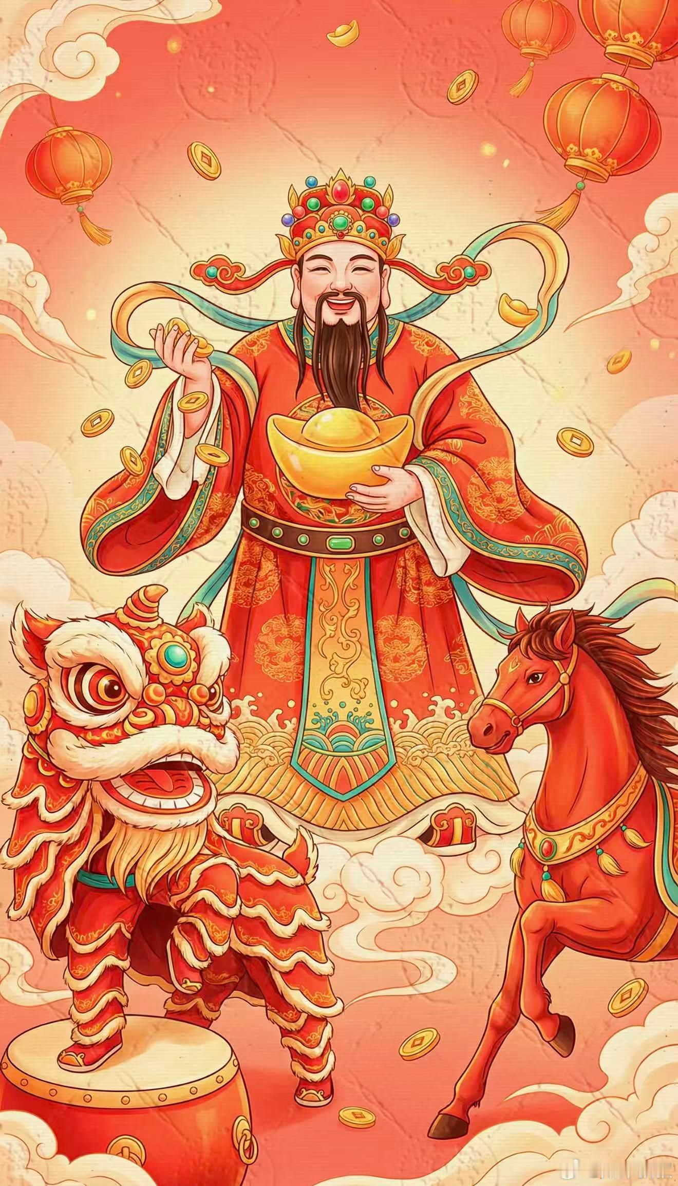 财神到，根除耗财根源诚心恭迎财神坐镇家门，彻底斩断持续漏财、无端损耗的因果。远离