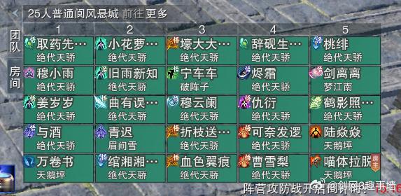 剑网3[超话]剑网3趣事[超话]投稿：无界JJC师门130最后一个赛季阆风县城团