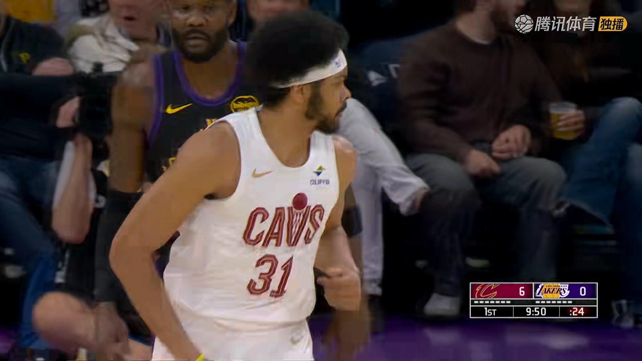 阿伦挡不住啊啊骑士vs湖人