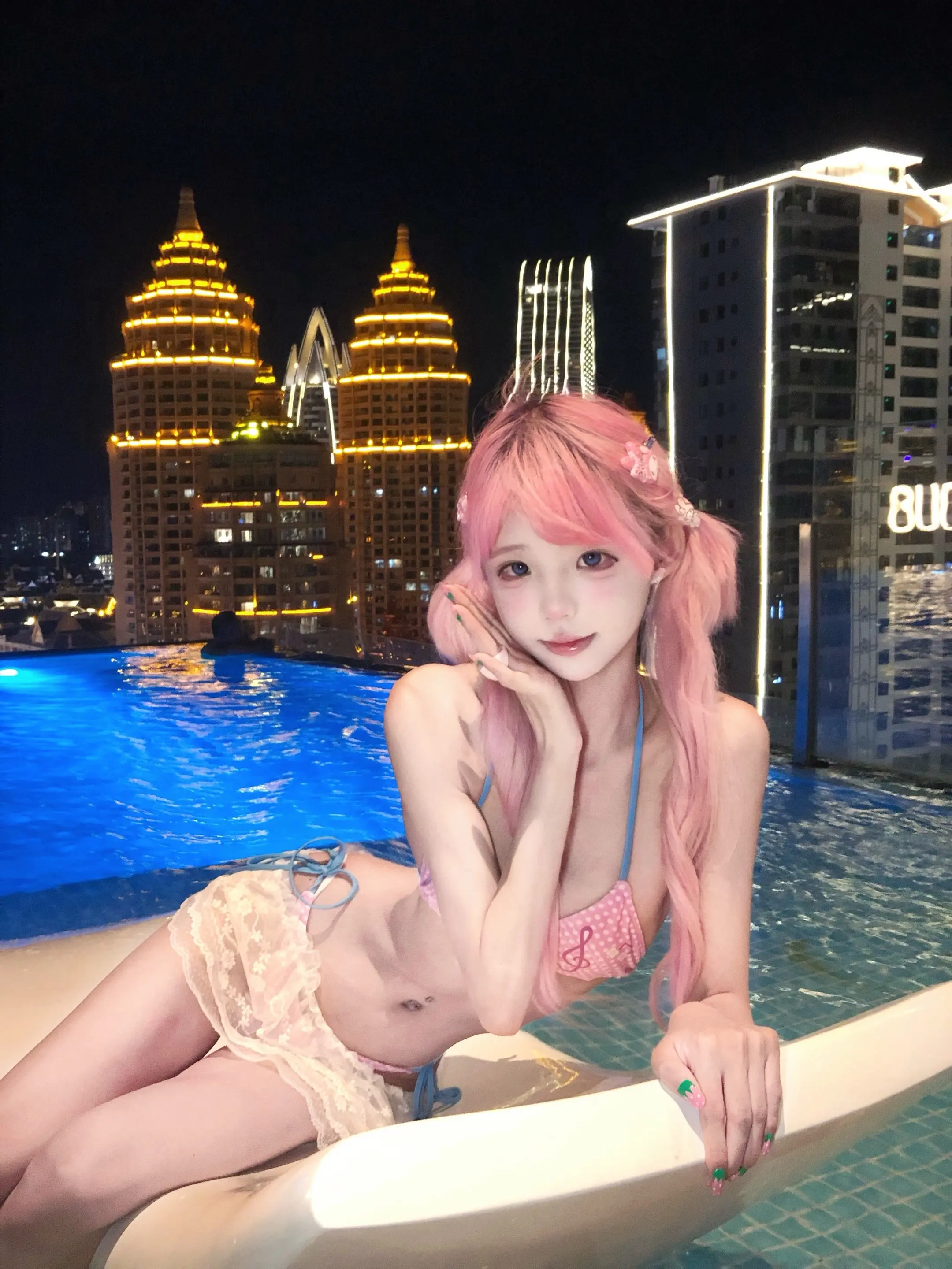 风吹起呆毛