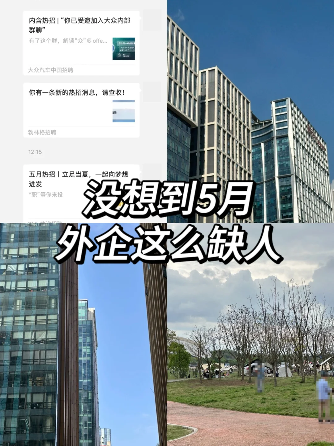 没想到5月外企这么缺人啊