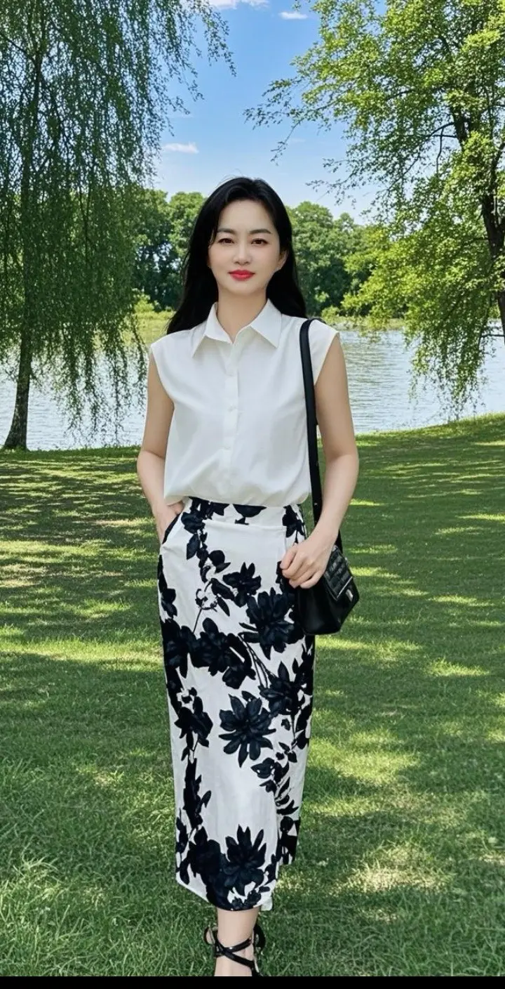 湖畔风姿  穿搭  穿出自己的风格