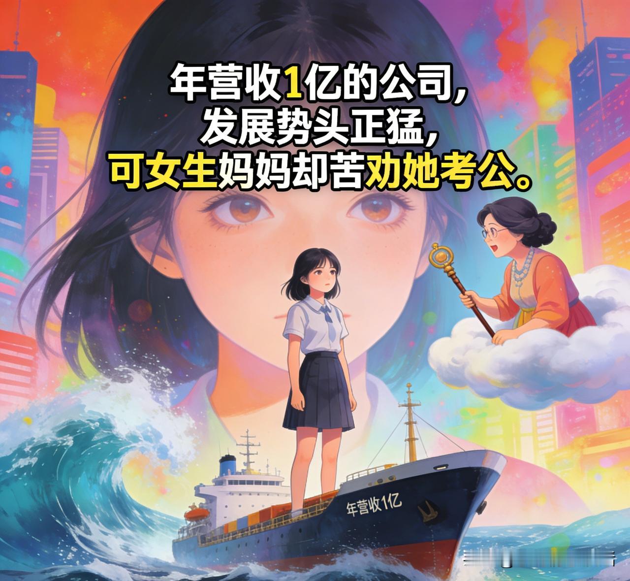惊！年营收1亿公司，女生遭妈妈劝考公！

      这家年营收达1亿的公司，发
