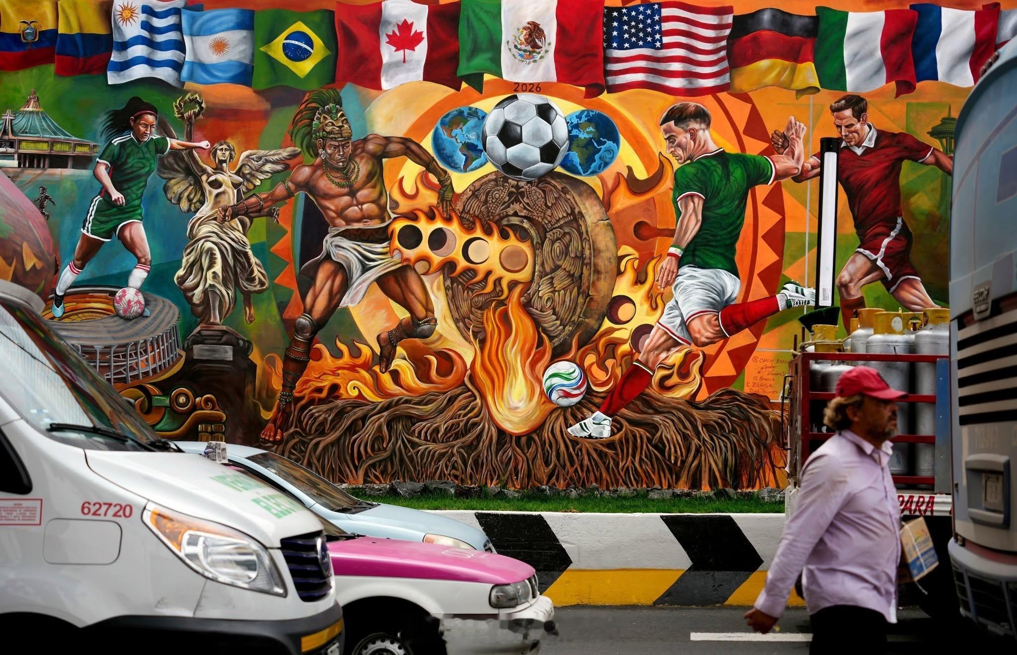 世界杯 今晚的墨西哥，大赛开启，墨西哥可是一票难求！围观世界杯2026美加墨世界