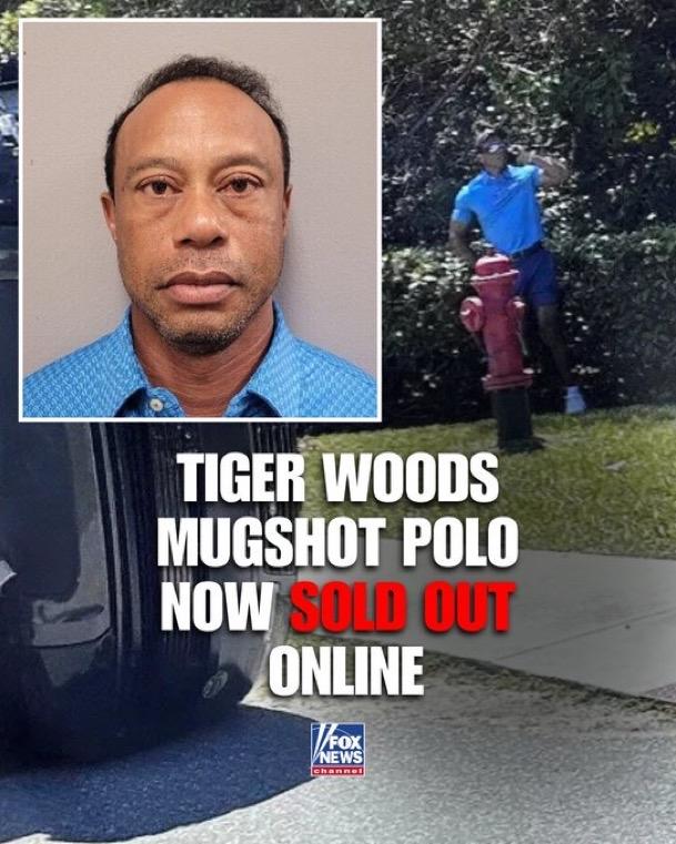 一衫难求，伍兹酒驾身穿Polo衫意外走红脱销

购买同款：粉丝们纷纷抢购老虎伍兹