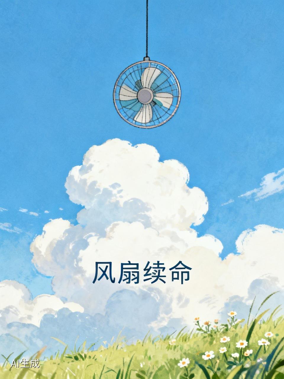 我喜欢吹风扇，我怕冷，不喜欢空调房间。我更喜欢吹风扇。空调那凉飕飕的风，我实在消