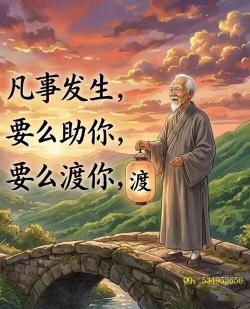 真正能渡你的人，从来只有你自己。别总盼着旁人迁就你的所有情绪。世间所有委屈，多半
