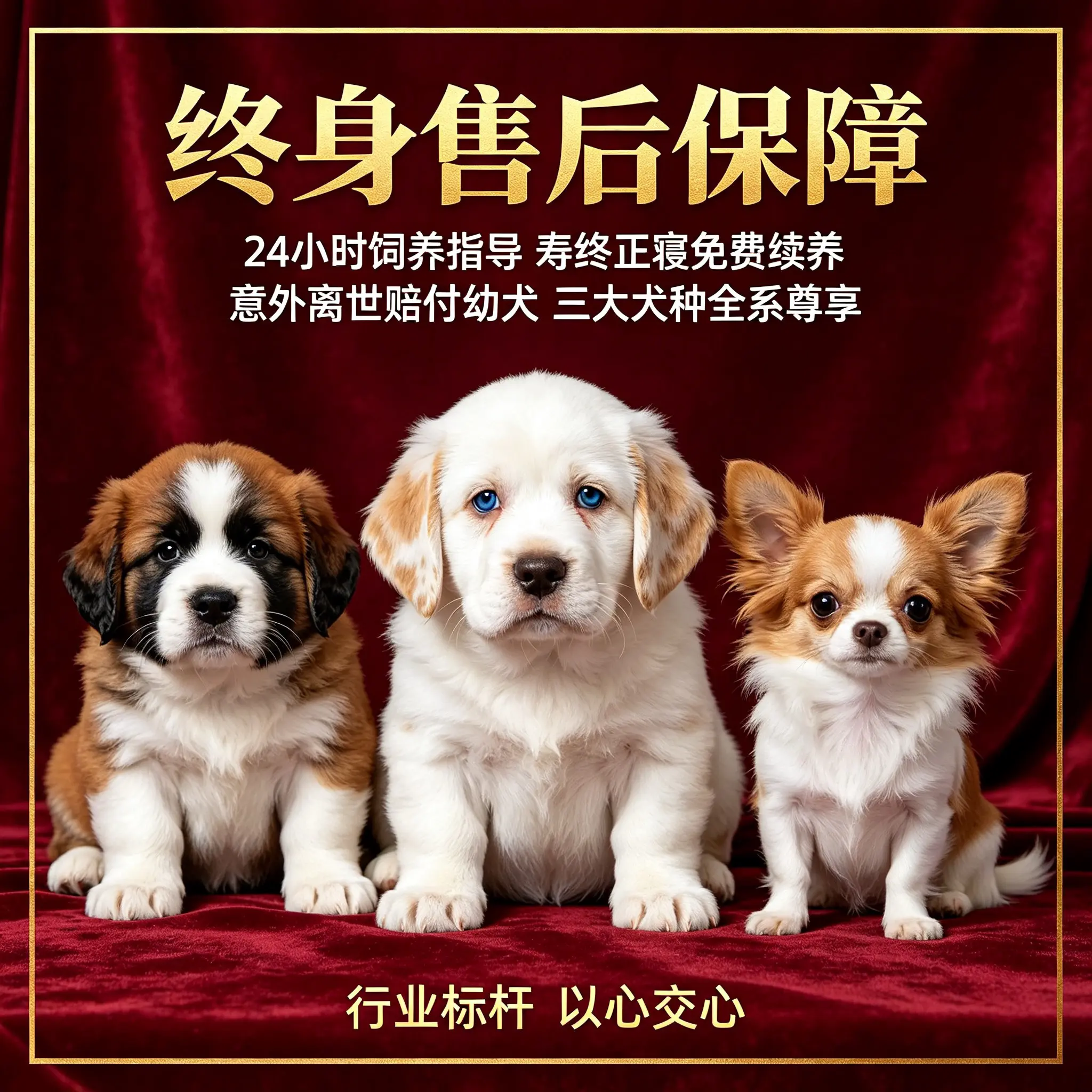 全中国敢这么承诺的犬舍，真没第二家了🐶。买一只狗，能享一辈子售后？ ...