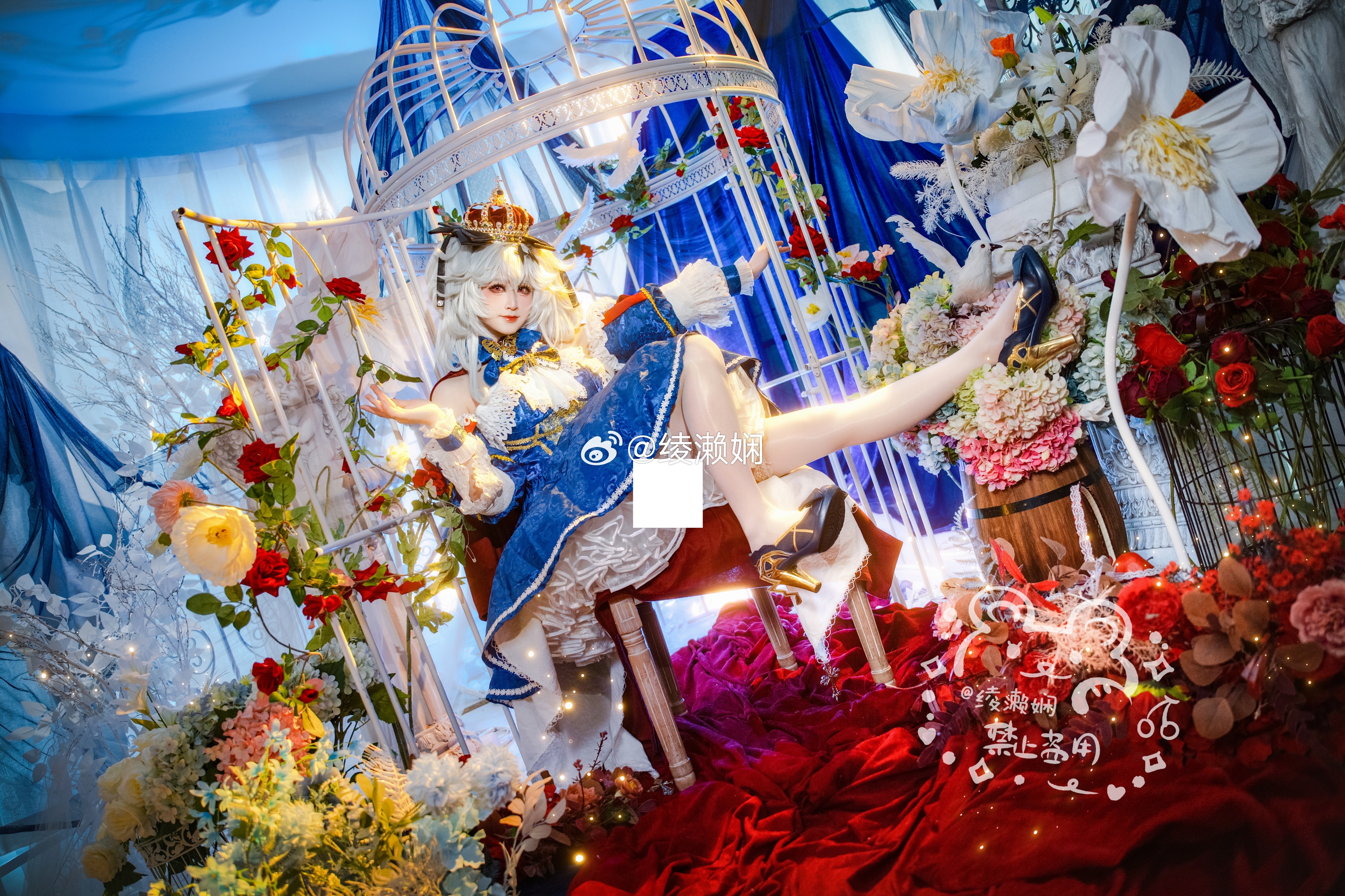 COS 🍎碧蓝航线霞飞笼中的白雪公主cosplay正片预告🍎“打算把我从这里