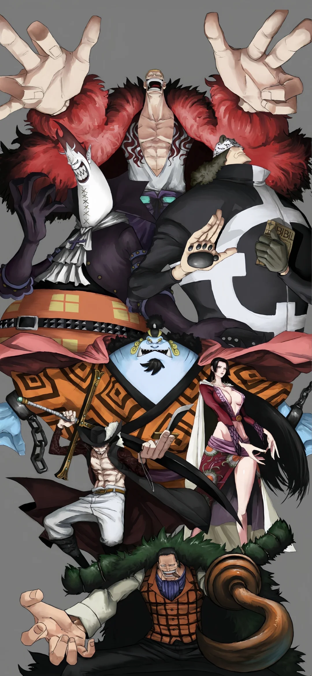 海贼王壁纸｜七武海